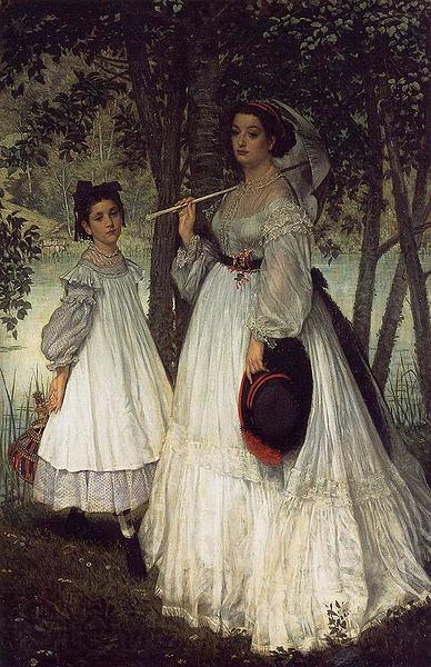 James Tissot Two Sisters Spain oil painting art